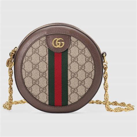 gucci ophidia round shoulder bag